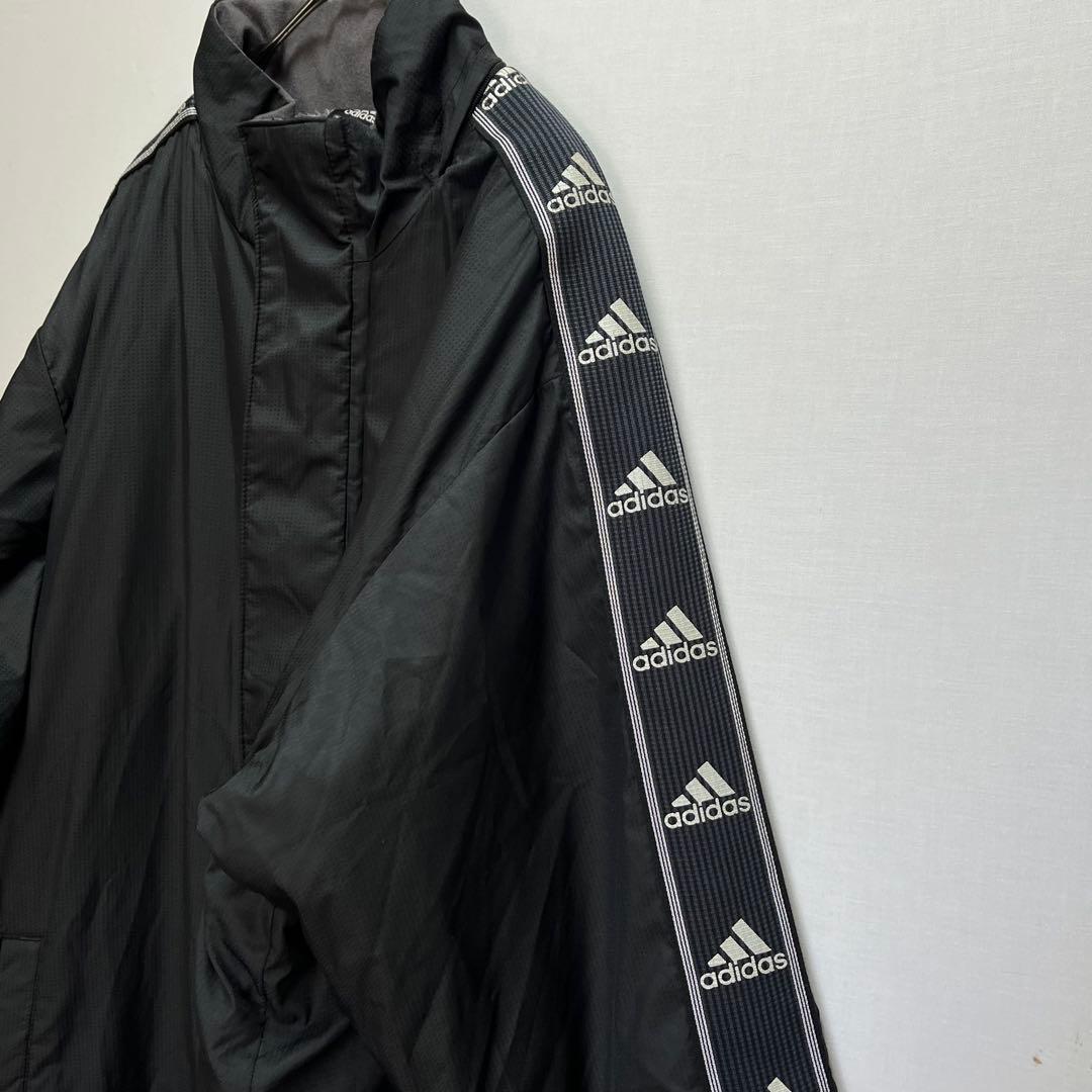 00s 【adidas】CLIMAWARM ベンチコート ロング 防寒 スポーツ
