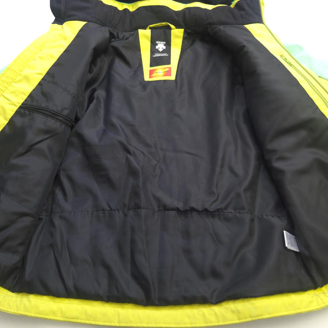 デサント　スキーウェア　上下　セット　メンズ　M　綺麗色　グリーン　冬