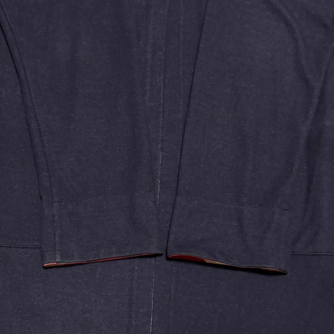 ブルーレーベル クレストブリッジ フード付き ロングカーディガン コーディガン