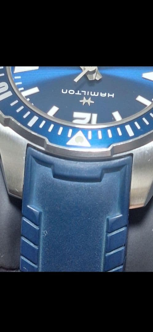 Hamilton H77705345 カーキネイビー オープンウォーター