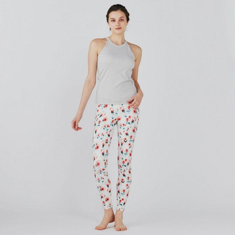 【極美品/2025新作】LITHEE松島花さん着用リリカルフラワークロスレギンス