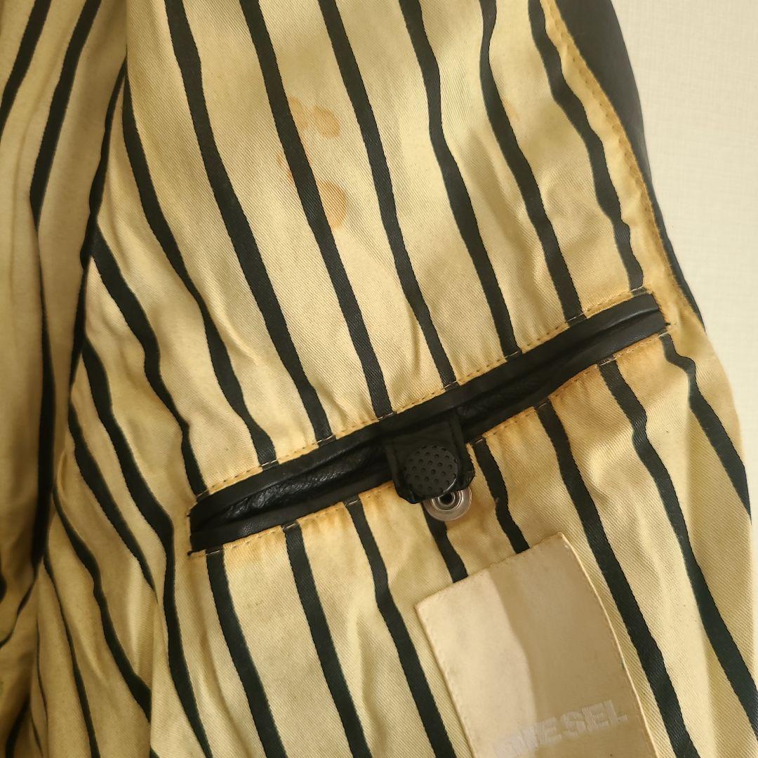 heycoレザージャケット M 牛革　ディーゼル正規品