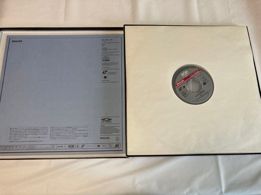 PHILIPS バイロイト ワーグナー 3点セット レーザーディスク CVD