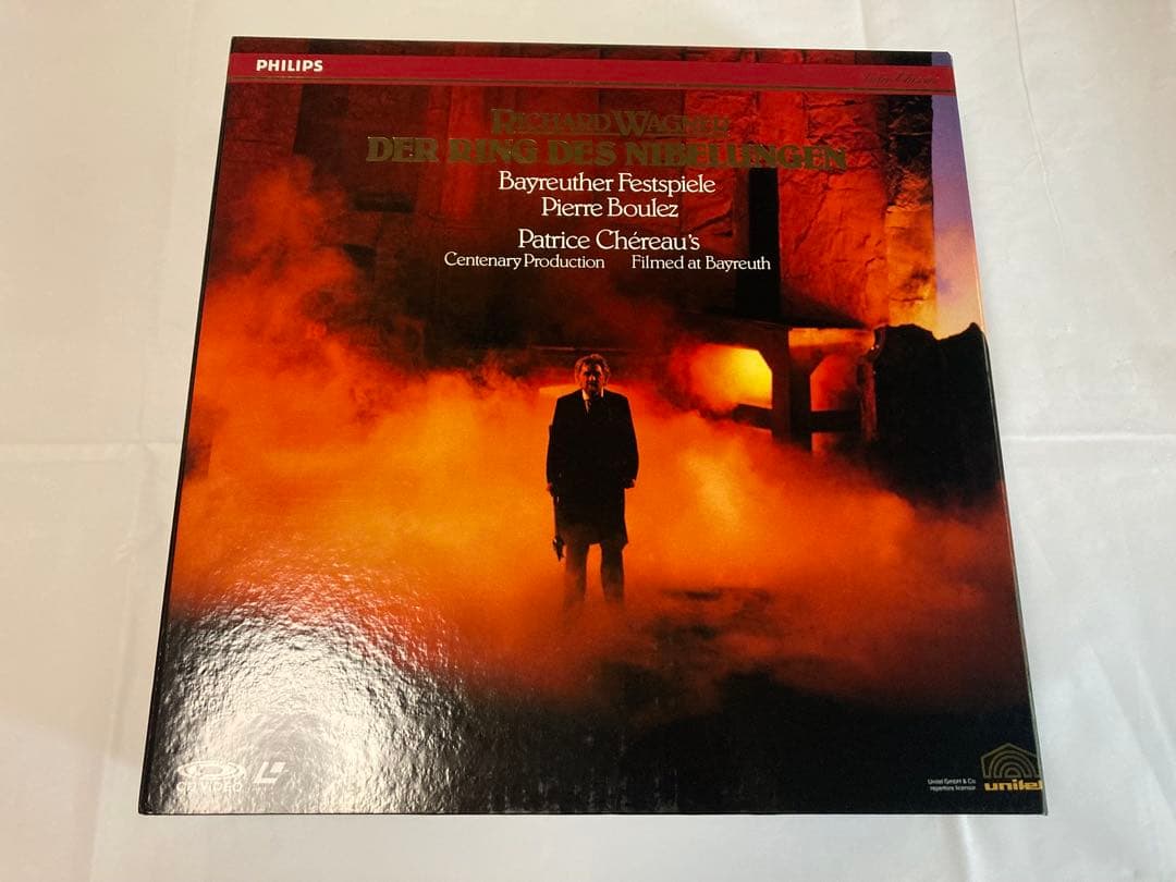 PHILIPS バイロイト ワーグナー 3点セット レーザーディスク CVD