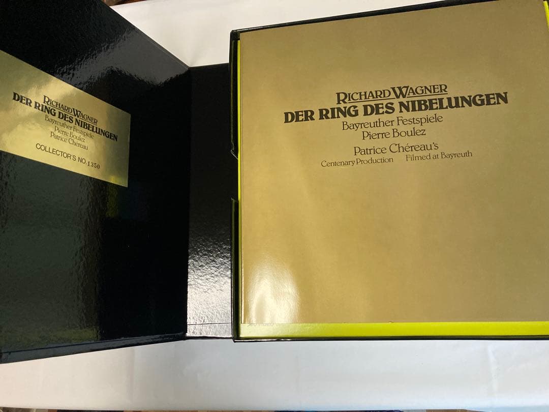 PHILIPS バイロイト ワーグナー 3点セット レーザーディスク CVD