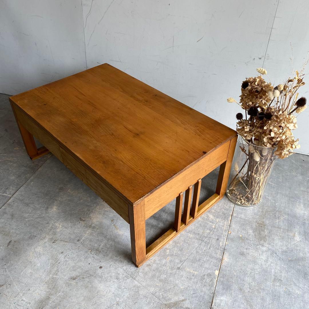 ヴィンテージ ローテーブル 文机 テレビ台 昭和レトロ z507