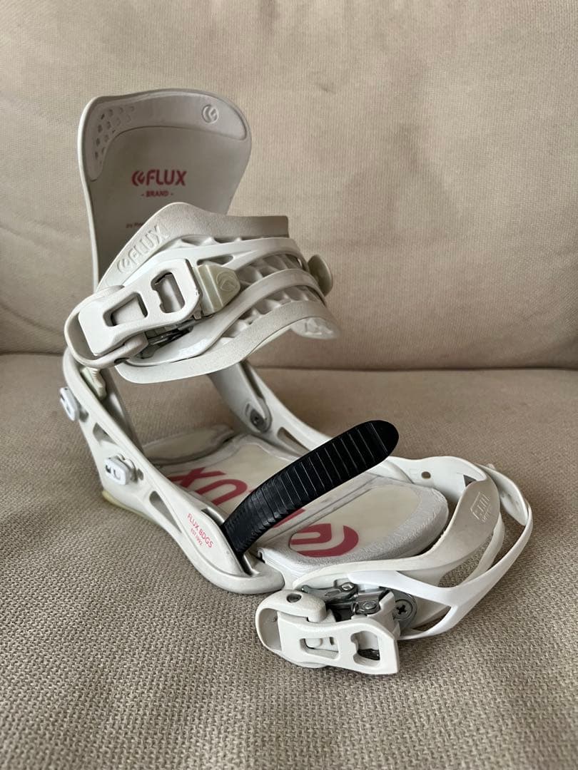 FLUX GS 20-21 サイズSM スノーボード ビンディング 白