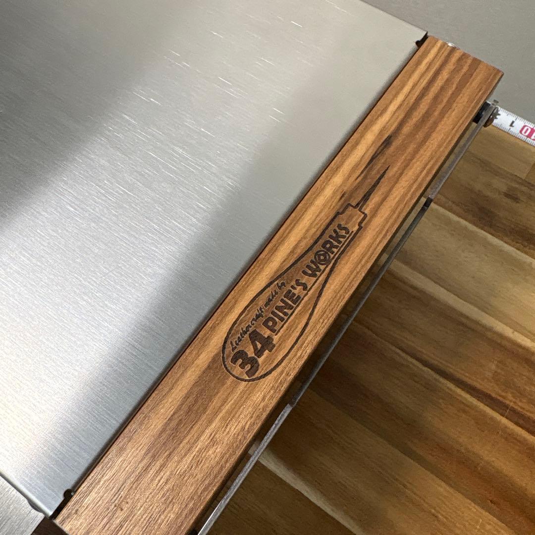 【未使用品】MounDoor 遮熱テーブル　焚火シートのおまけ付き