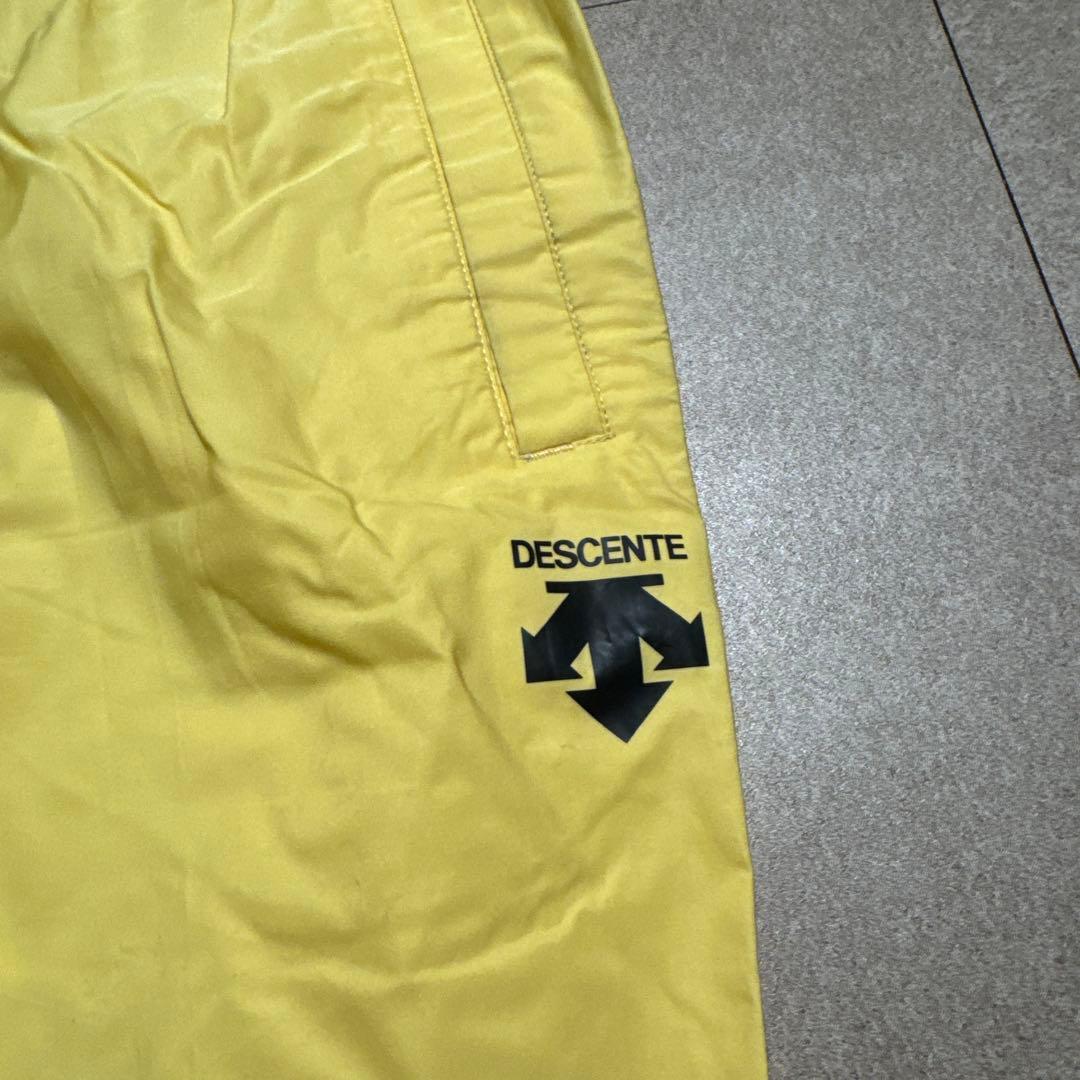 Descent golf 上下セットアップ　ゴルフ　ジャケット　黄色　L