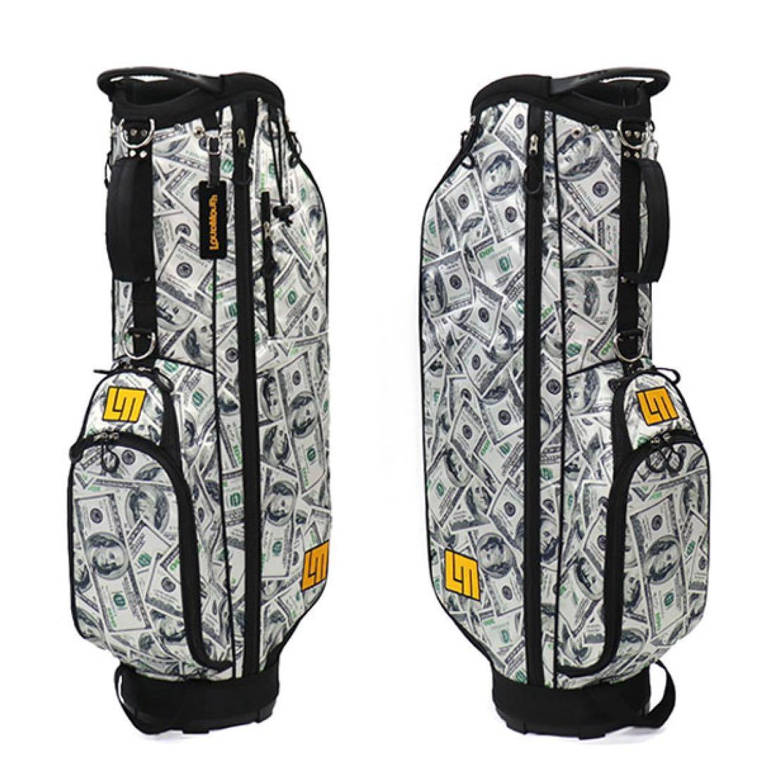 p*o様 【新品】ラウドマウス LM-CB0030 キャディバッグ Hunnid