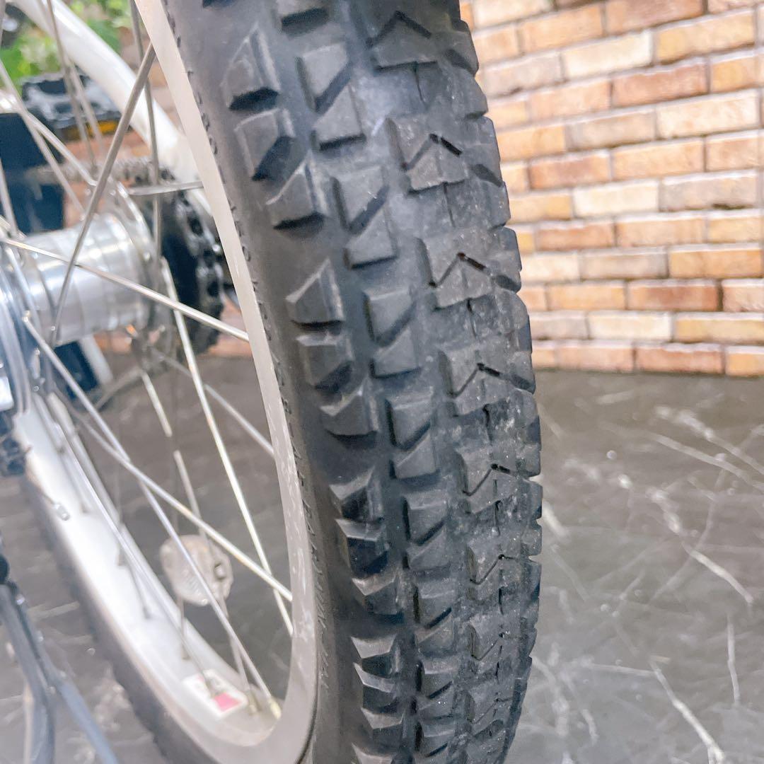 【30】電動自転車 YAMAHA PAS SION シオン ホワイト 20インチ