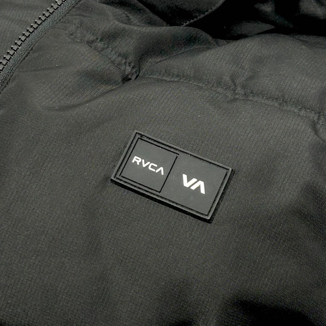 RVCA ルーカ 中綿ベスト メンズ ダウンベスト 秋冬 防寒 フード付き L