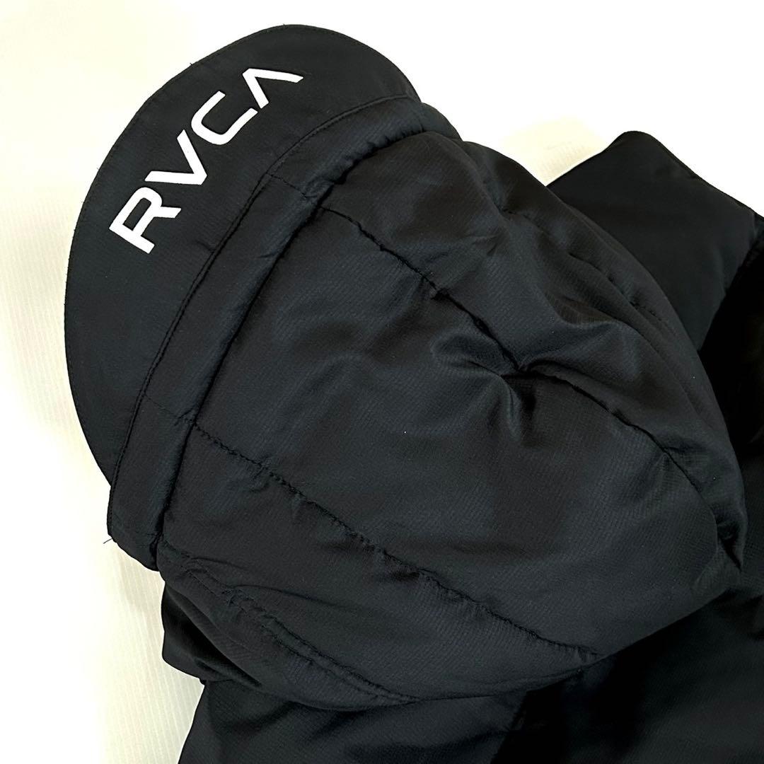 RVCA ルーカ 中綿ベスト メンズ ダウンベスト 秋冬 防寒 フード付き L