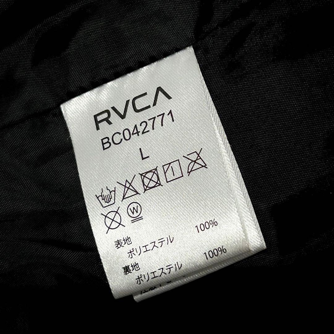 RVCA ルーカ 中綿ベスト メンズ ダウンベスト 秋冬 防寒 フード付き L