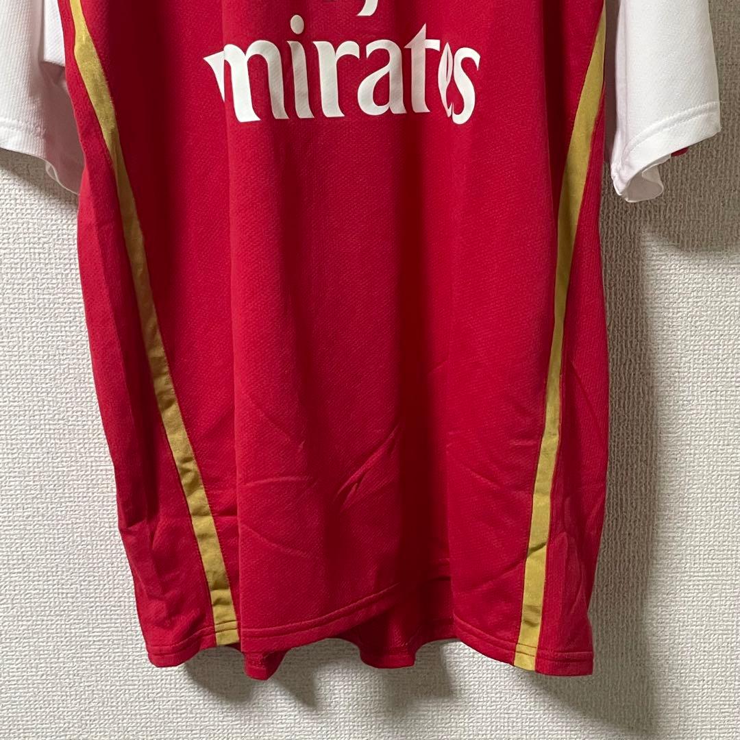 ナイキ　アーセナル　ユニフォーム　ガナーズ　プレミアリーグ　背番号なし　赤　XL