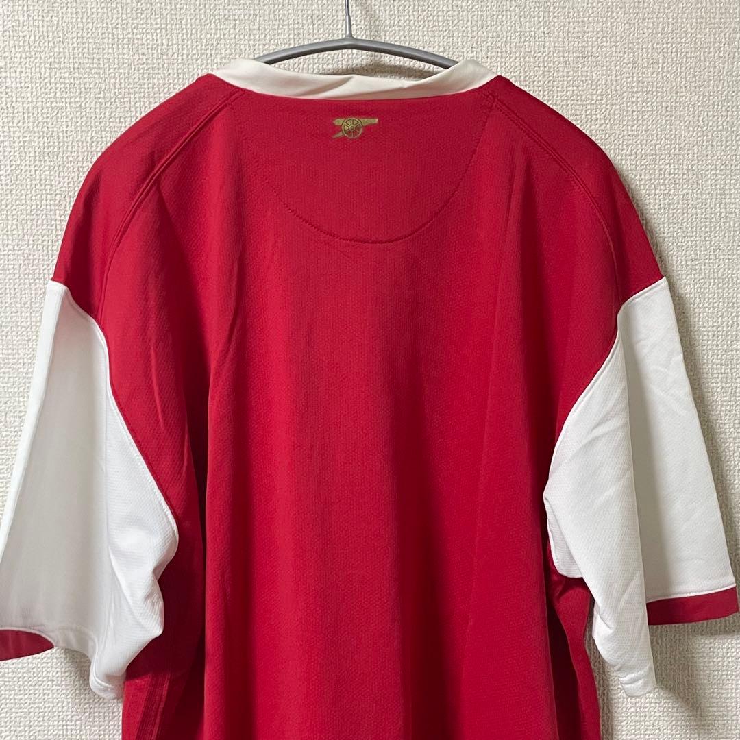 ナイキ　アーセナル　ユニフォーム　ガナーズ　プレミアリーグ　背番号なし　赤　XL