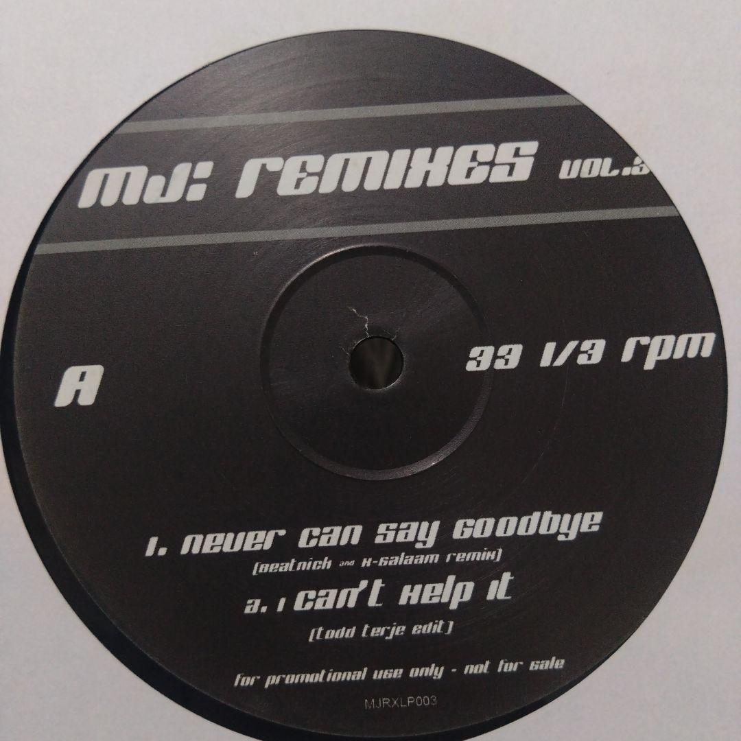 マイケルジャクソン MJ: Remixes Vol. 3