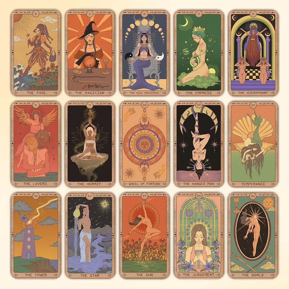 【正規品タロットカード】クラファン制作の入手困難品✨深い癒しのエネルギーのデッキ
