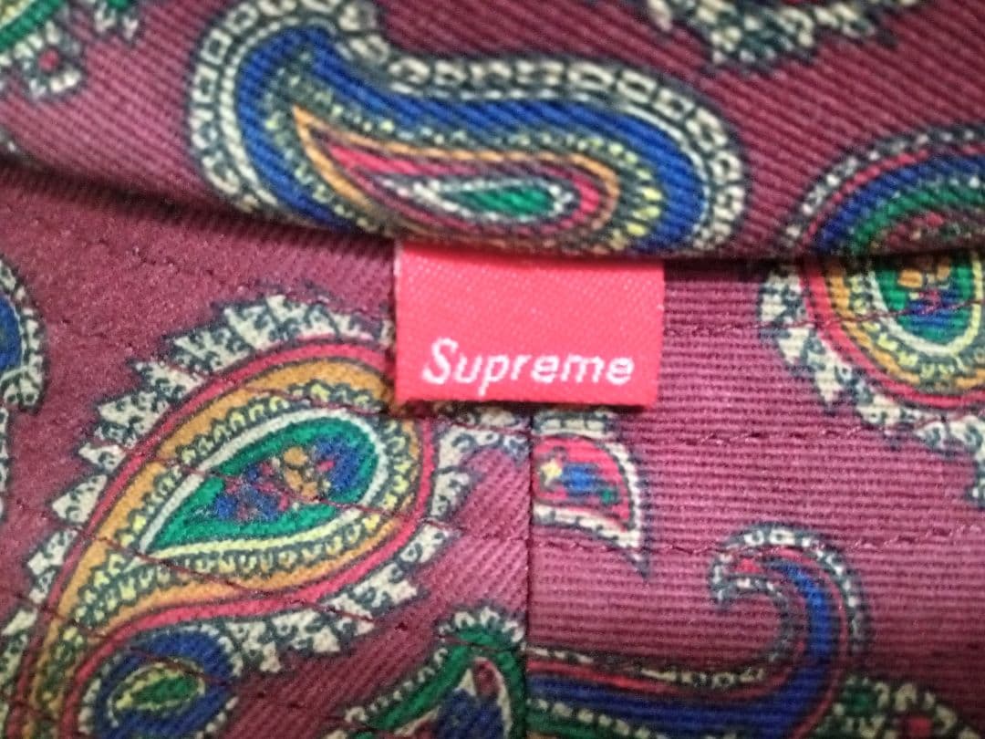 Supreme ペイズリー バケットハット Paisley Hat