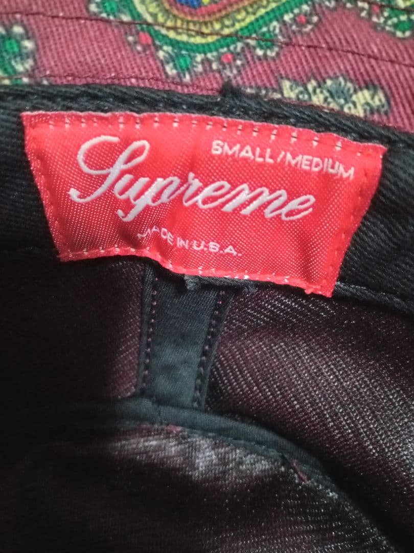 Supreme ペイズリー バケットハット Paisley Hat