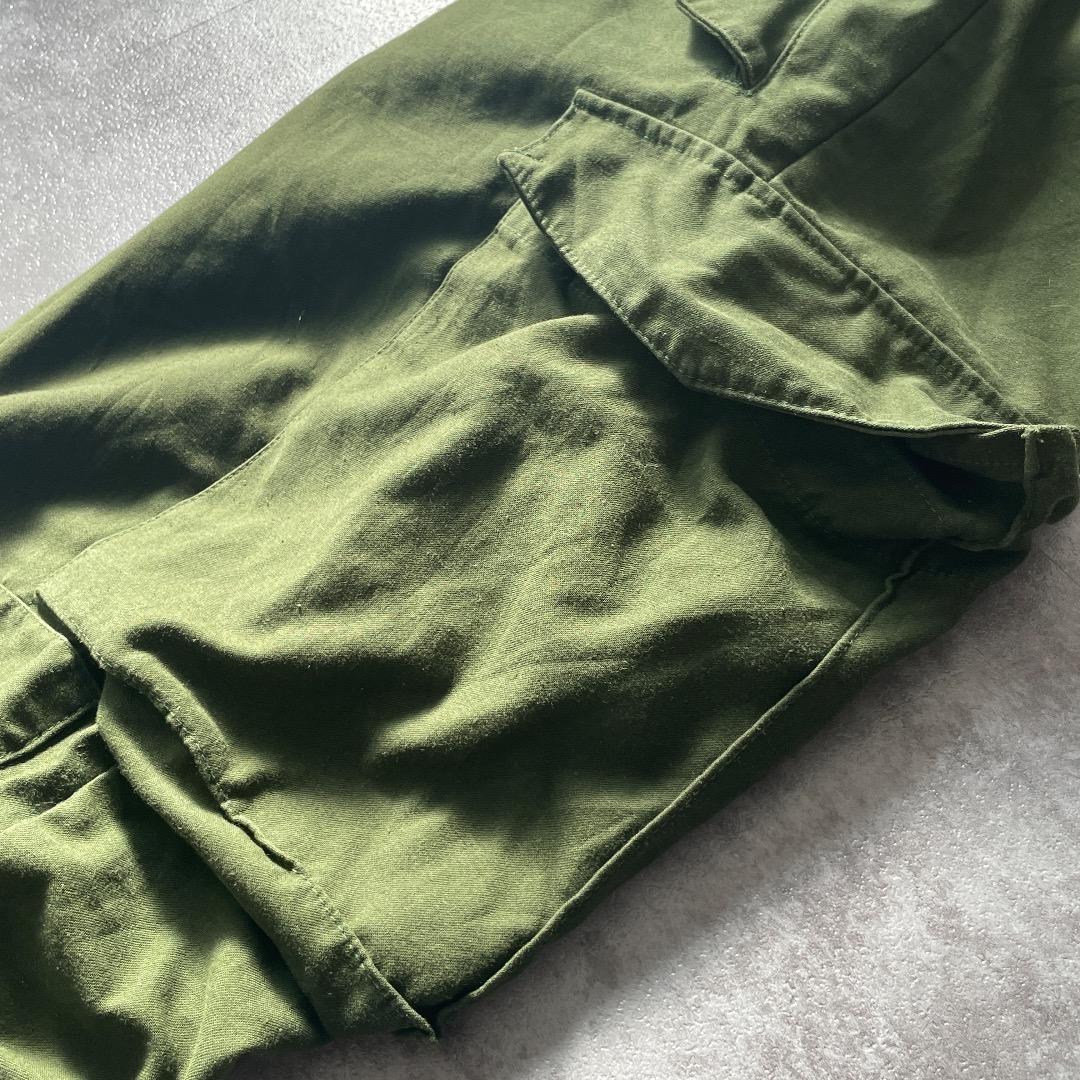 80s スウェーデン軍 実物 M59 ワークパンツ 176