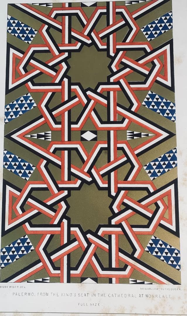 洋書 The Geometrical Mosaic of the Middle Age