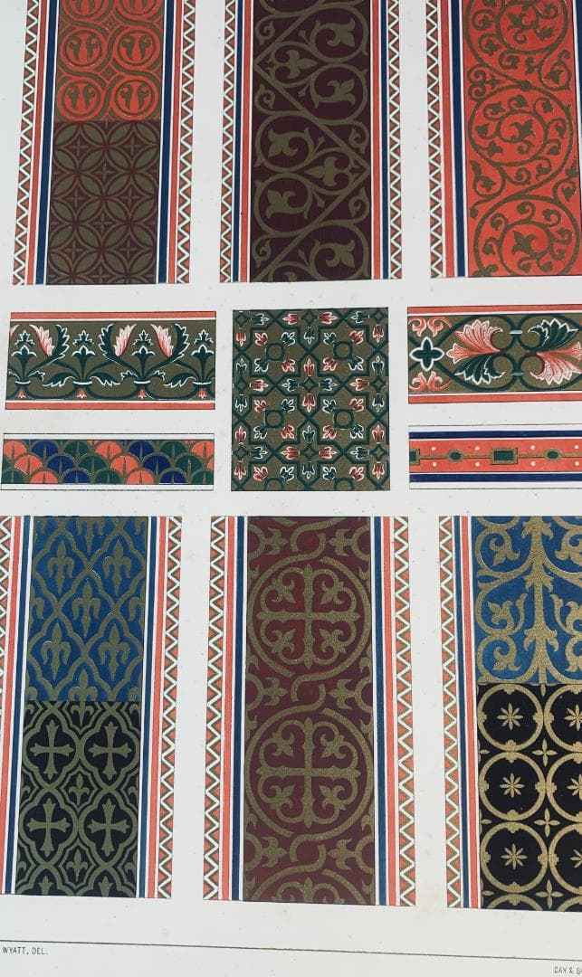 洋書 The Geometrical Mosaic of the Middle Age