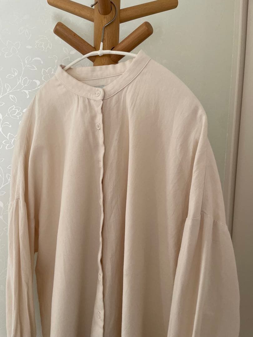 休日と詩　アネモネロングシャツ