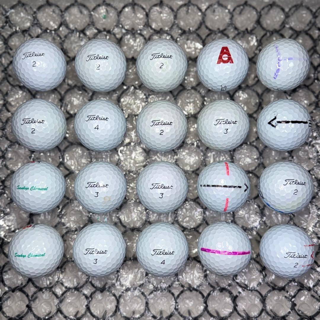 ロストボール タイトリスト AVX Sランク【20球】77 おまけtee付