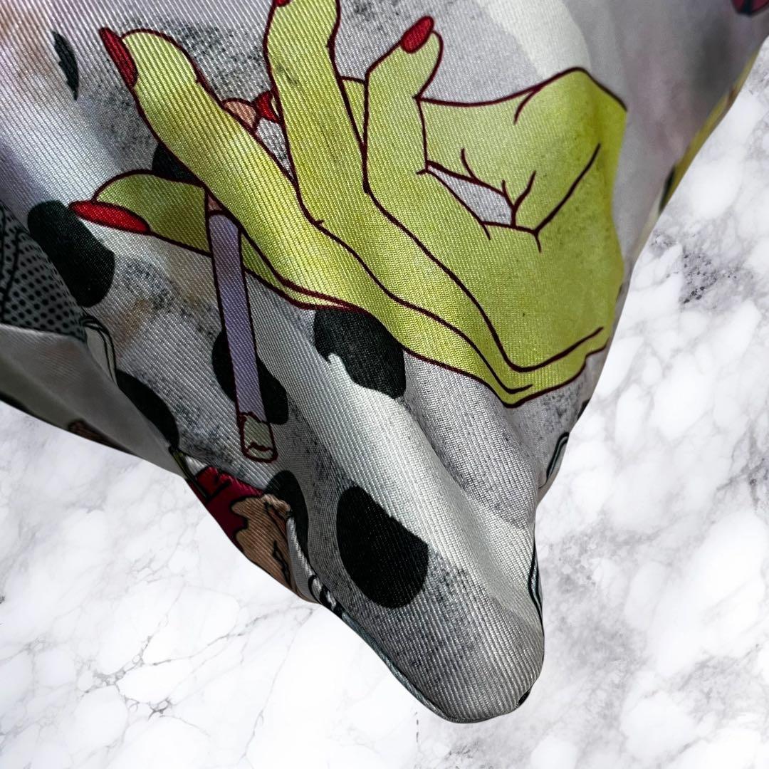 ポールスミス 2way ハンドバッグ ショルダーバッグ レザー ナイロン 総柄