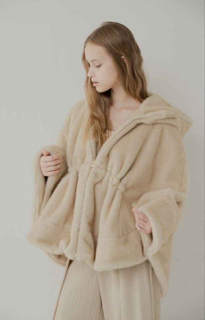 ※本日削除※メゾンドルチェ teddy poncho