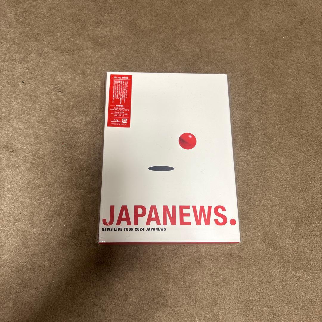 JAPANEWS. NEWS LIVE TOUR 2024 BluRay 初回版