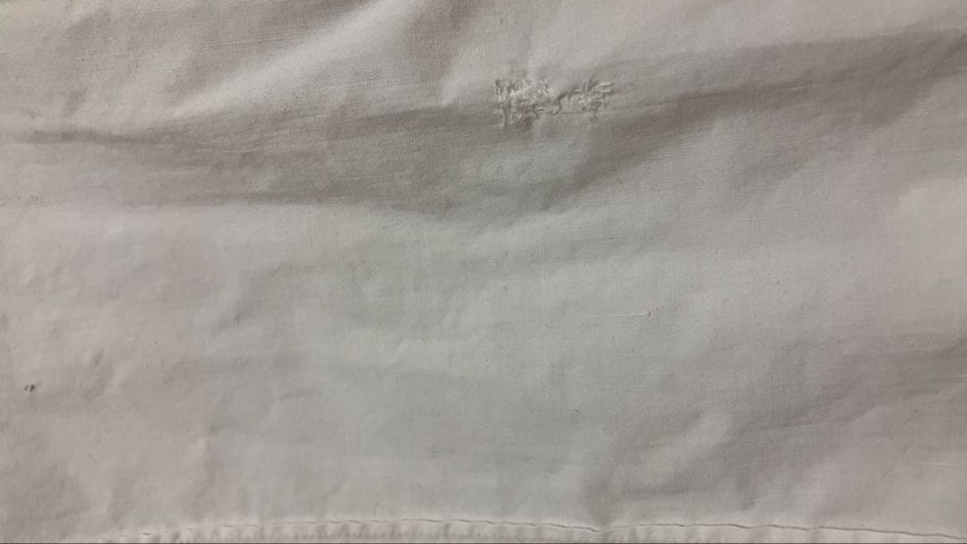 フレンチヴィンテージ　コットンレースブラウス　フランスアンティーク