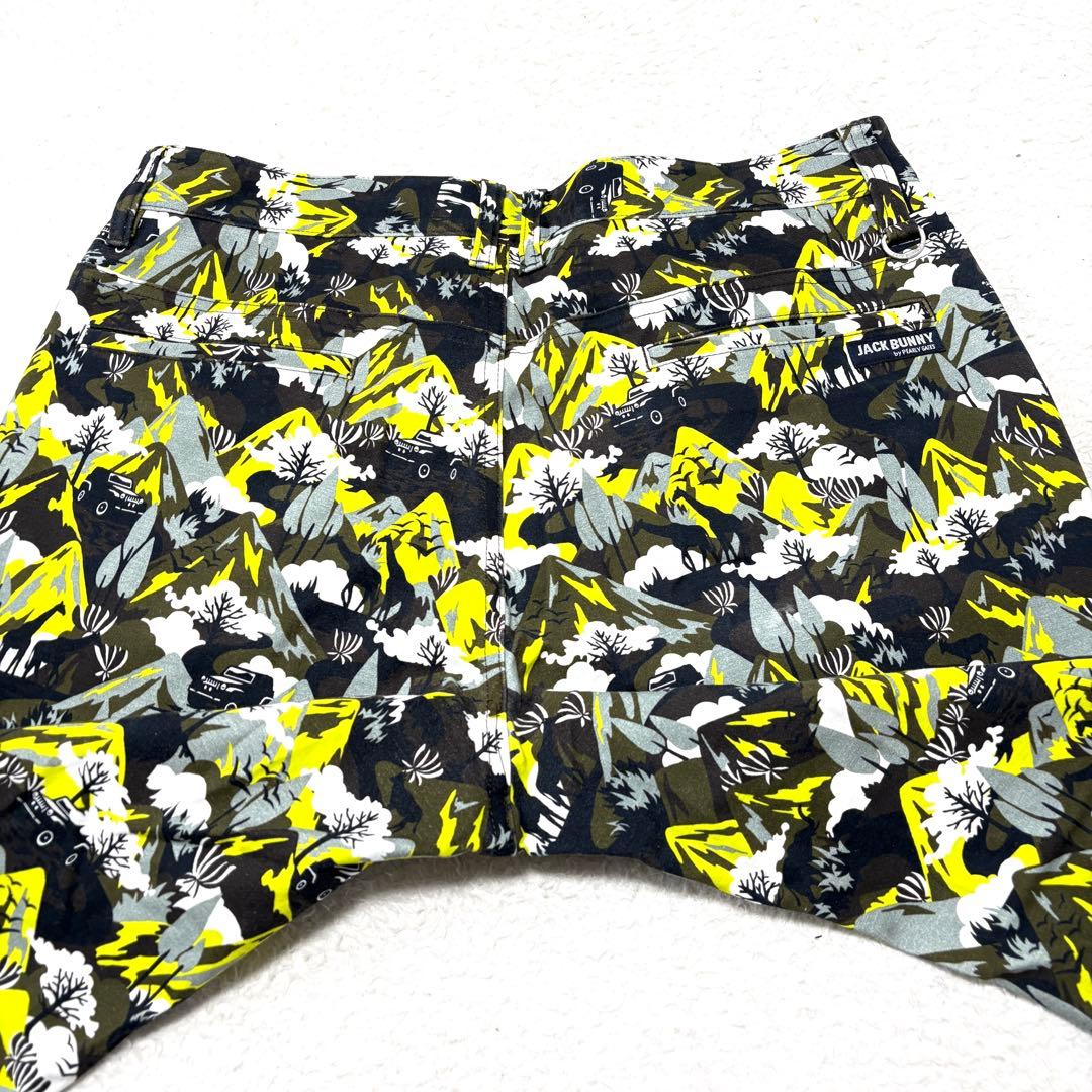 未使用 ジャックバニー パーリーゲイツ ストレッチ ゴルフパンツ リング付き 6