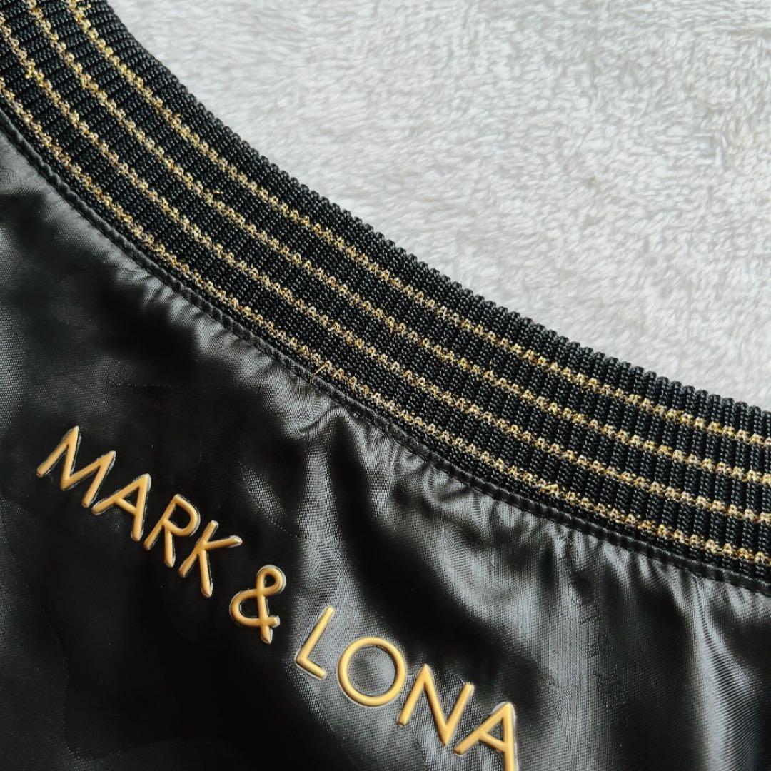 極美品　マークアンドロナ　メッシュ　スニード　スカル　カモ柄　迷彩　黒　ゴールド