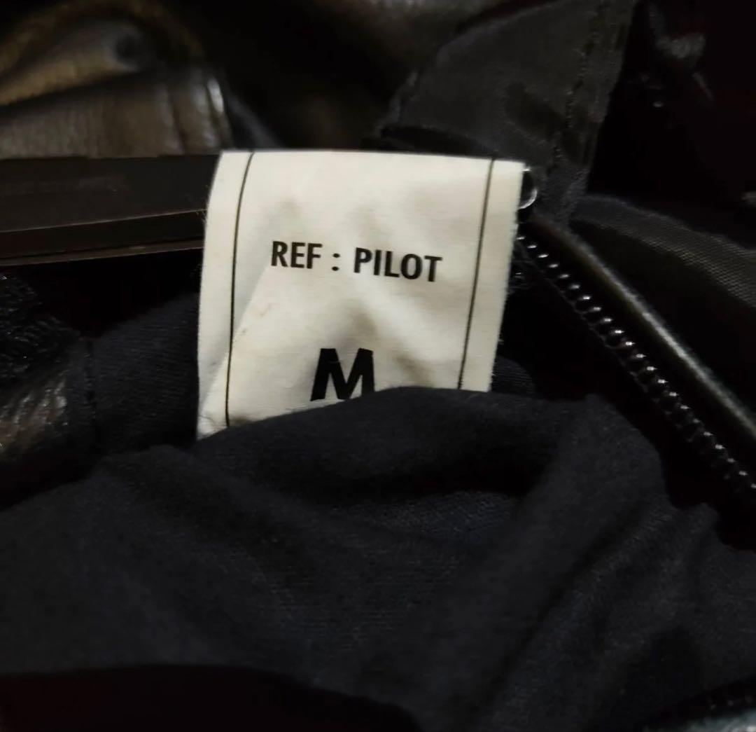 【期間限定格安セール中】レザージャケット ブラック 8'90s フランス軍 希少