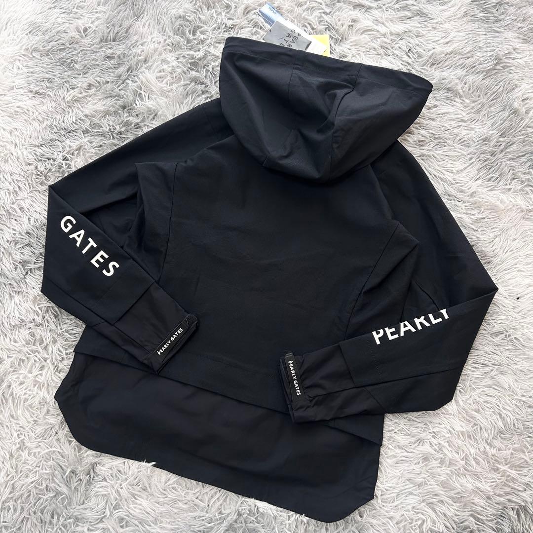 新品　パーリーゲイツ　セットアップ　ジャケット　スカート　薄手　ネイビー　0