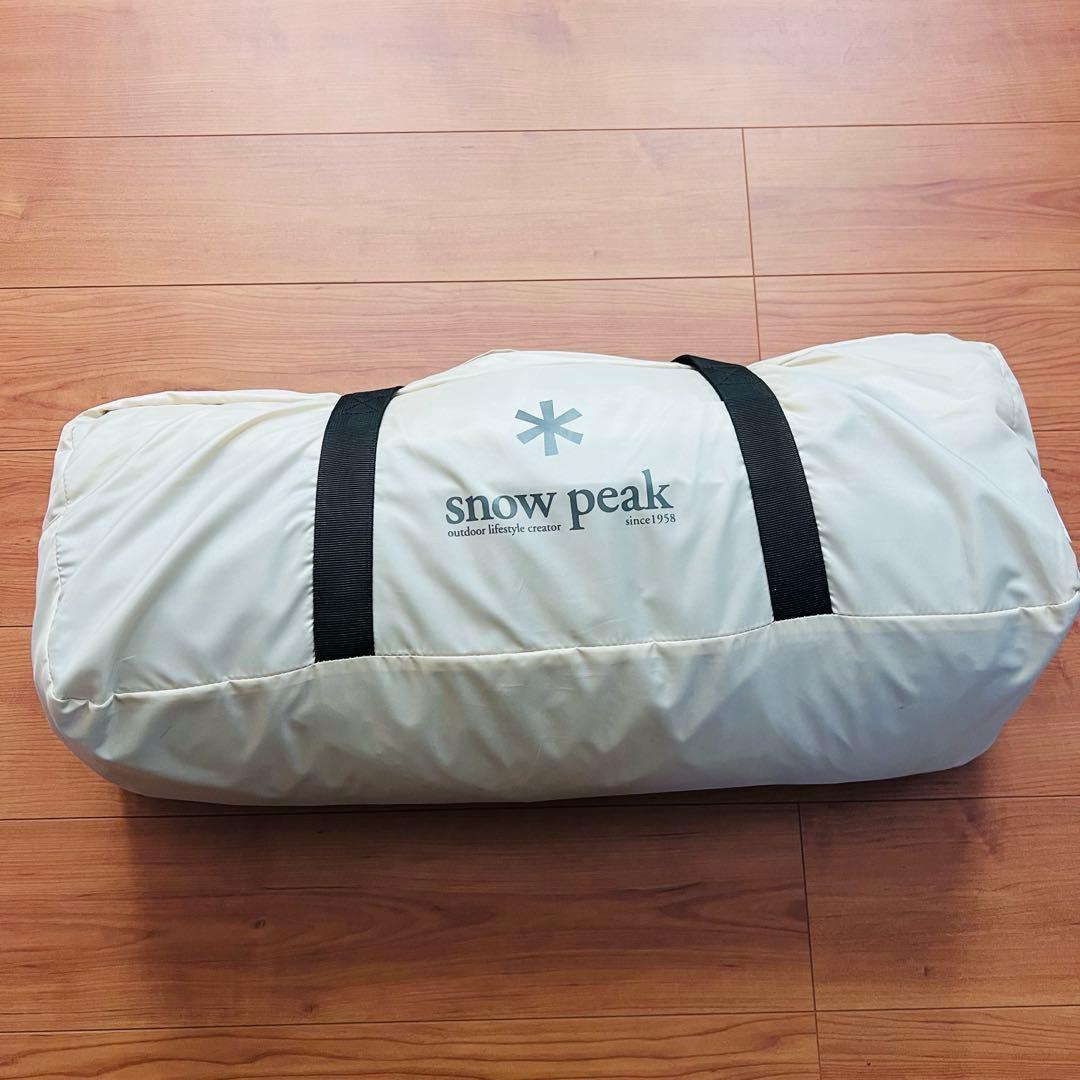 美品  peak タープエクステンションテント4アイボリー