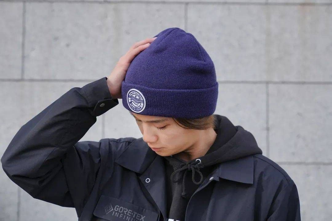 tomo　オリジナルニットキャップ　blueblue 釣りフェス限定