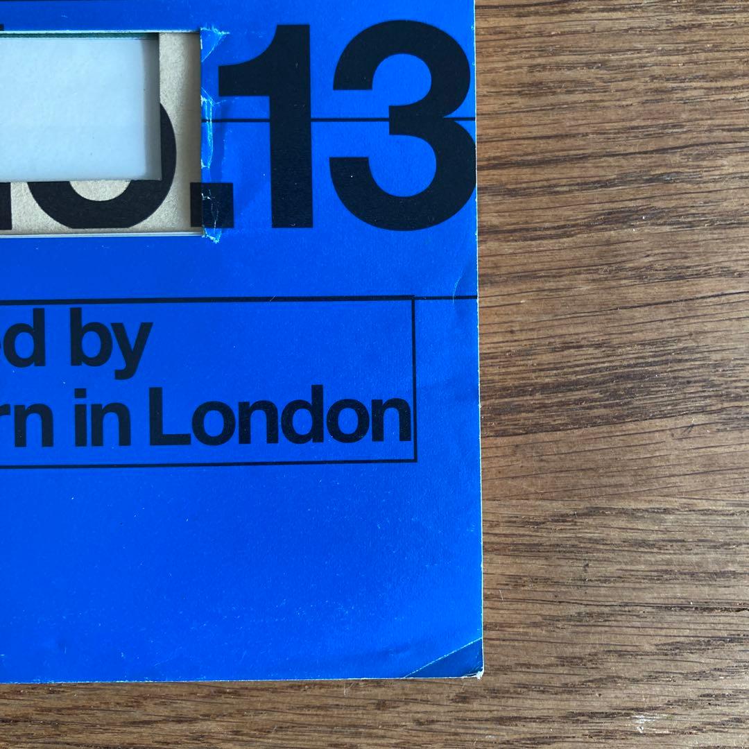 【希少絶版】WERK MAGAZINE No.13 jan de cock