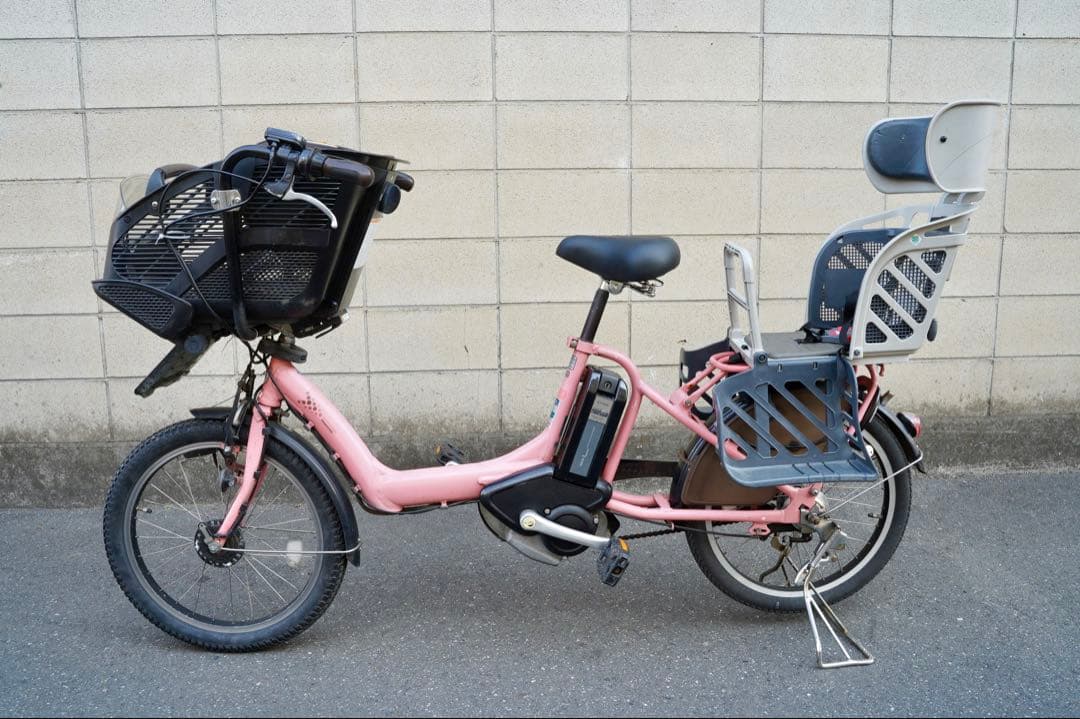 電動自転車 ブリヂストン 20インチ 子供乗せ アシスト 中古 032302