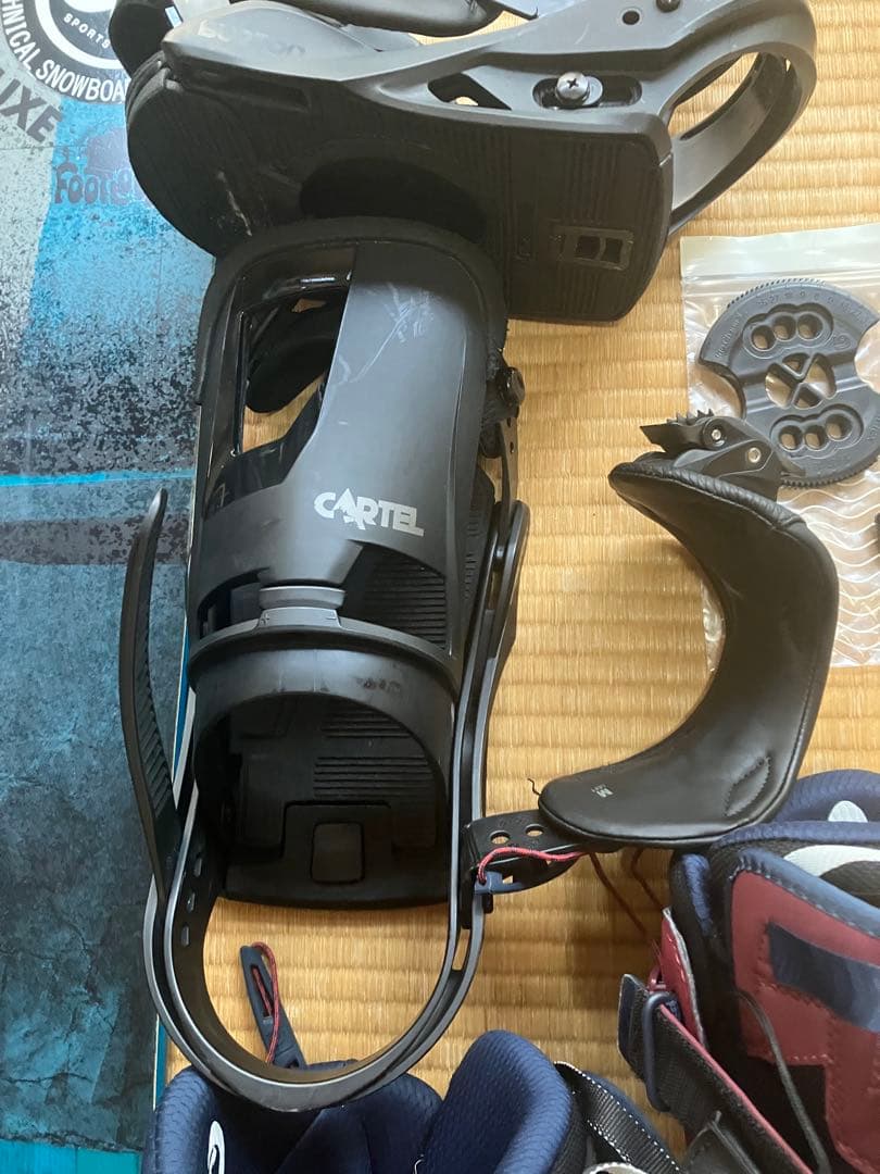 スノーボード 板　ビンディング　靴　ケース一式　BURTON DEELUXE