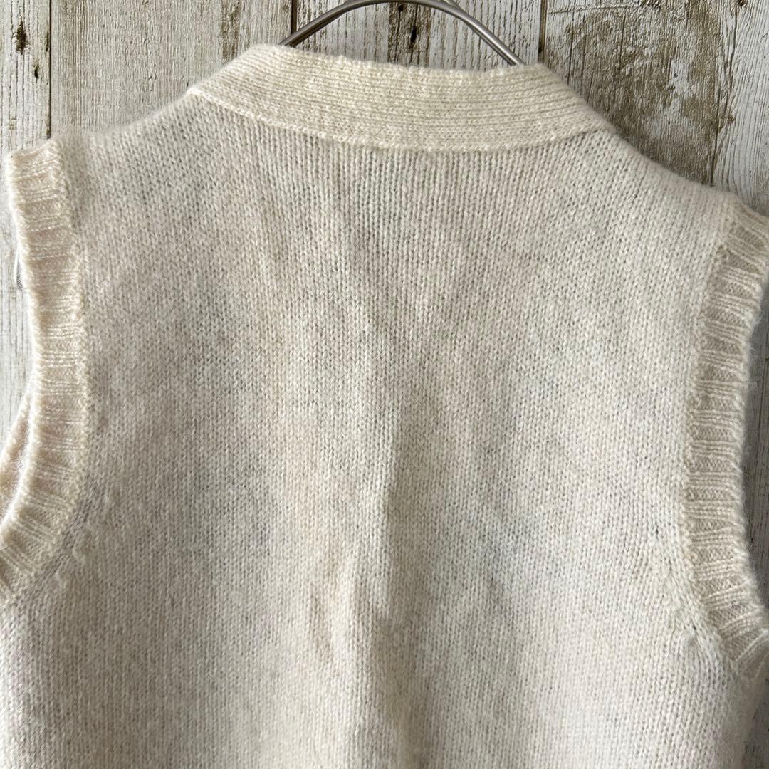 ジャミーソンズ　JAMIESON'S ニット　ベスト　ボーダー　ウール100%