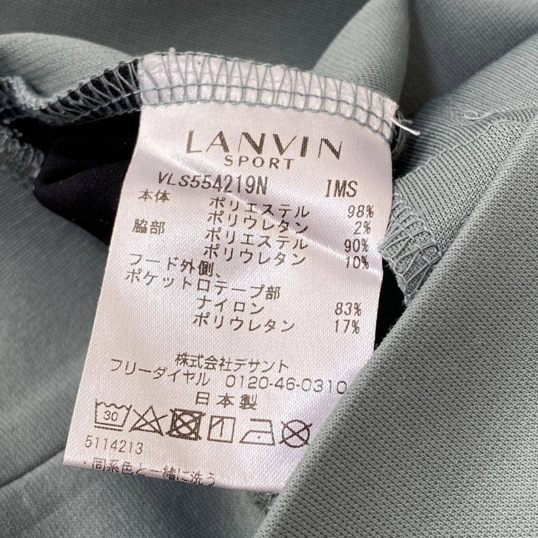 美品♡LANVIN SPORT プルオーバー フード パーカー♡GOLF 42