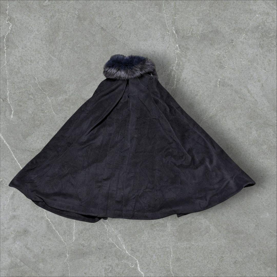 Diagram グレースコンチネンタル フォックスファー アンゴラ ポンチョ