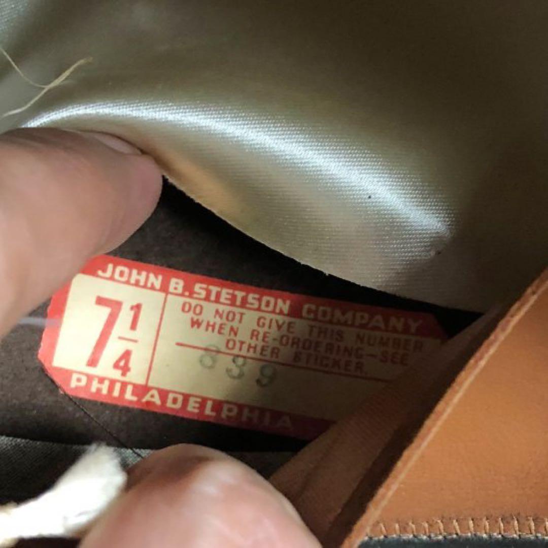 激レア　40's WHIPPET(NM-58.5CM) ヴィンテージ　ハット