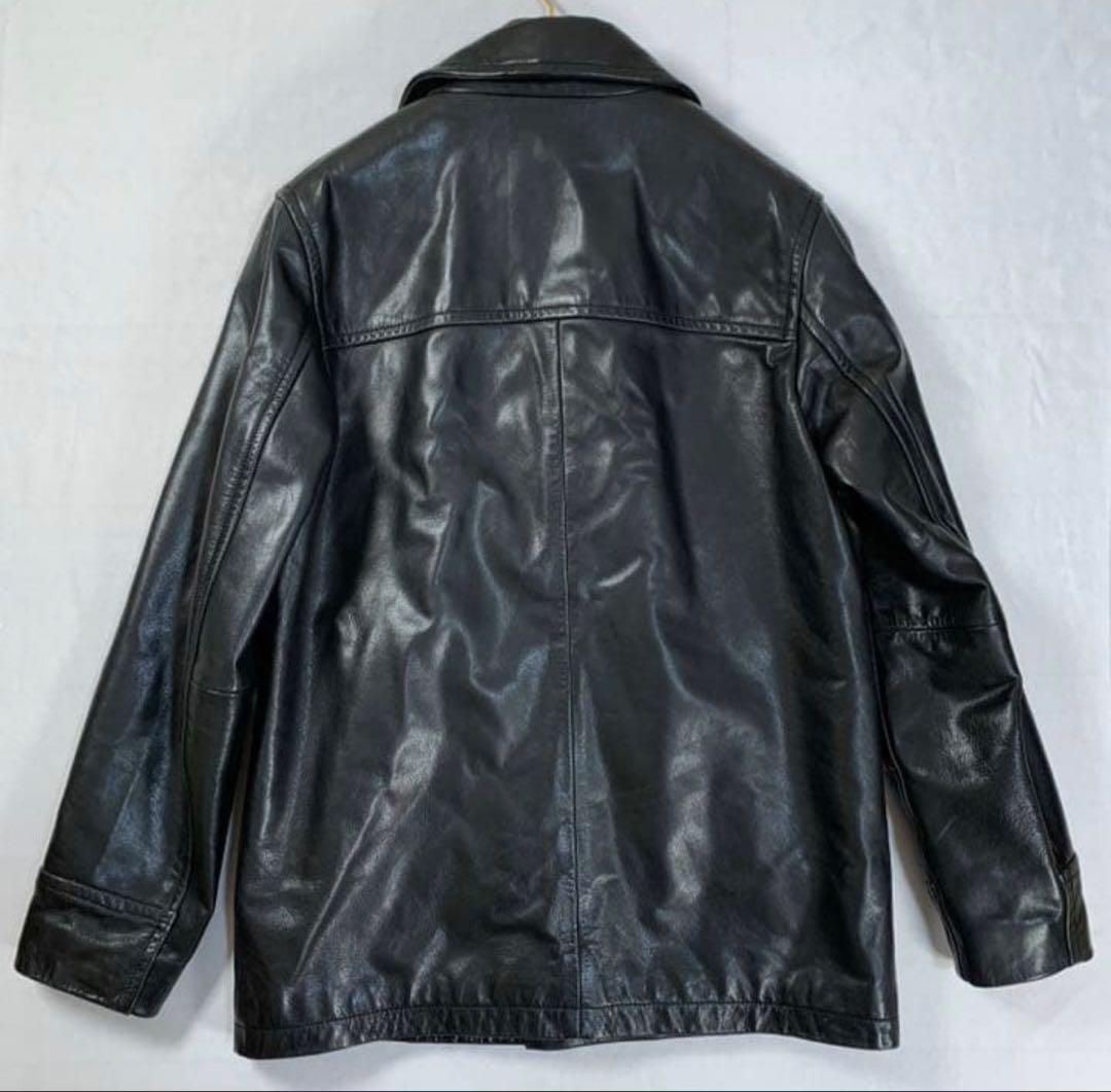 GAP ギャップ 牛革 レザーコート カーコート OLD GAP