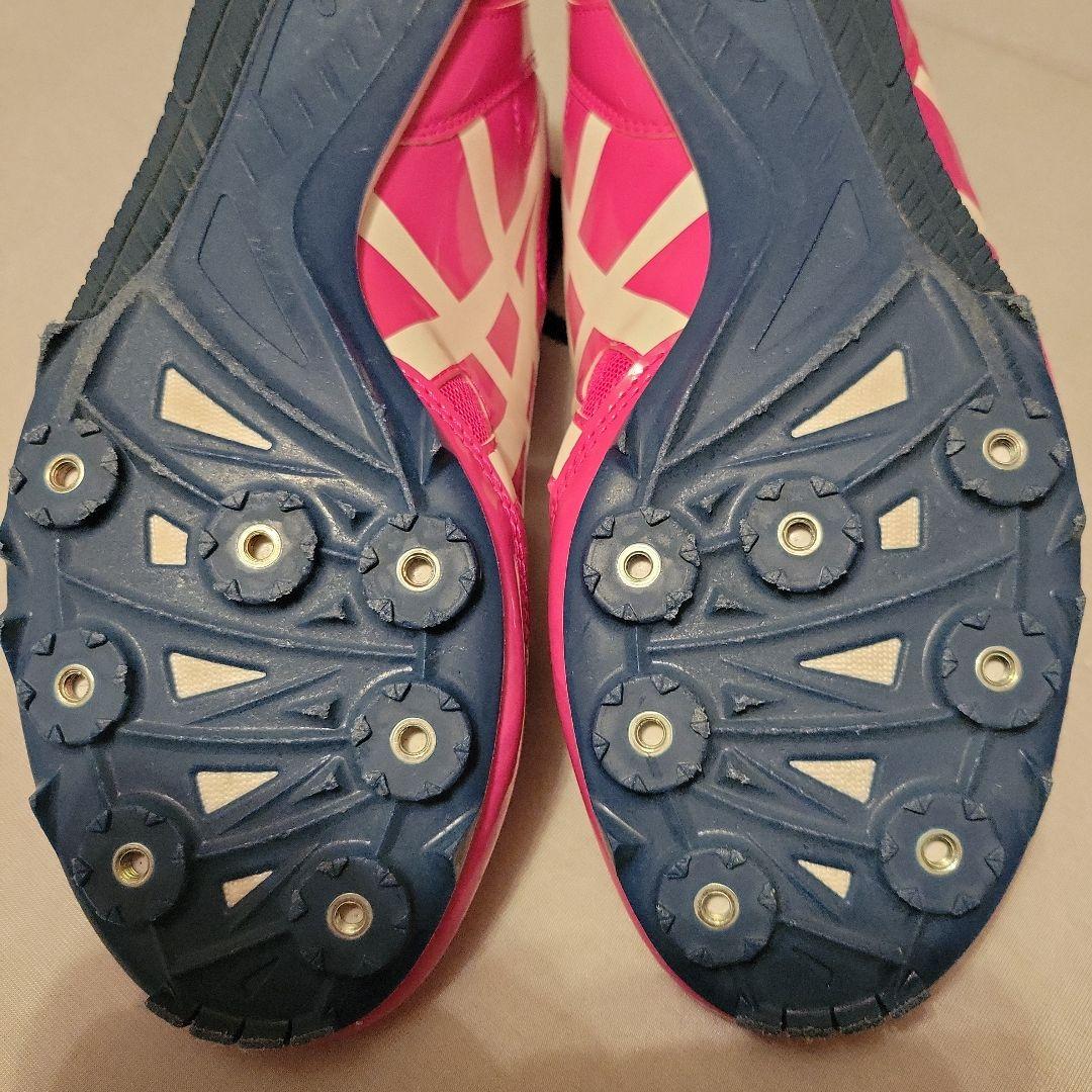 大幅お値下げ‼️【極美品】asicsエフォート　 スパイクシューズ　桃29センチ