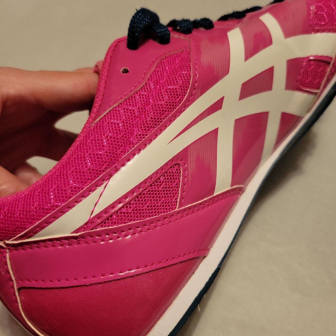 大幅お値下げ‼️【極美品】asicsエフォート　 スパイクシューズ　桃29センチ