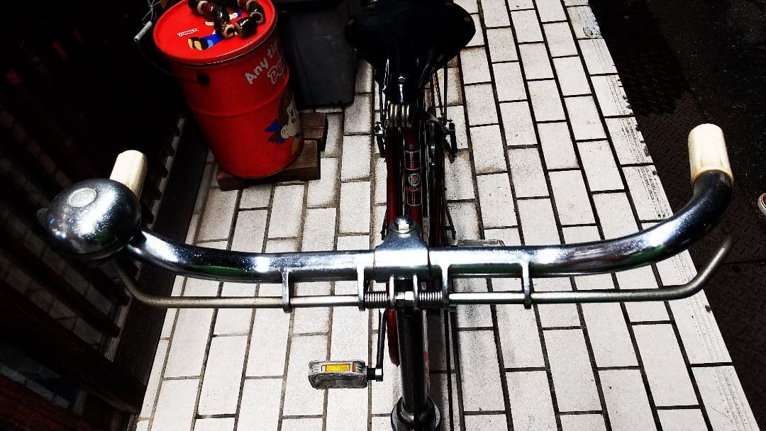 INOUYE ソレイユ 赤 シティサイクル